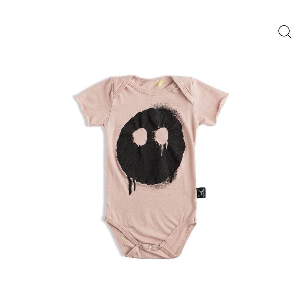 nununu Blush Pink Graphic Bodysuit